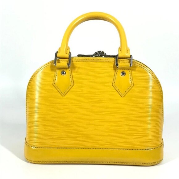 LOUIS VUITTON M40866 Epi Alma BB 2WAY Shoulder Bag Crossbody Bag Hand Bag - Picture 3 of 16
